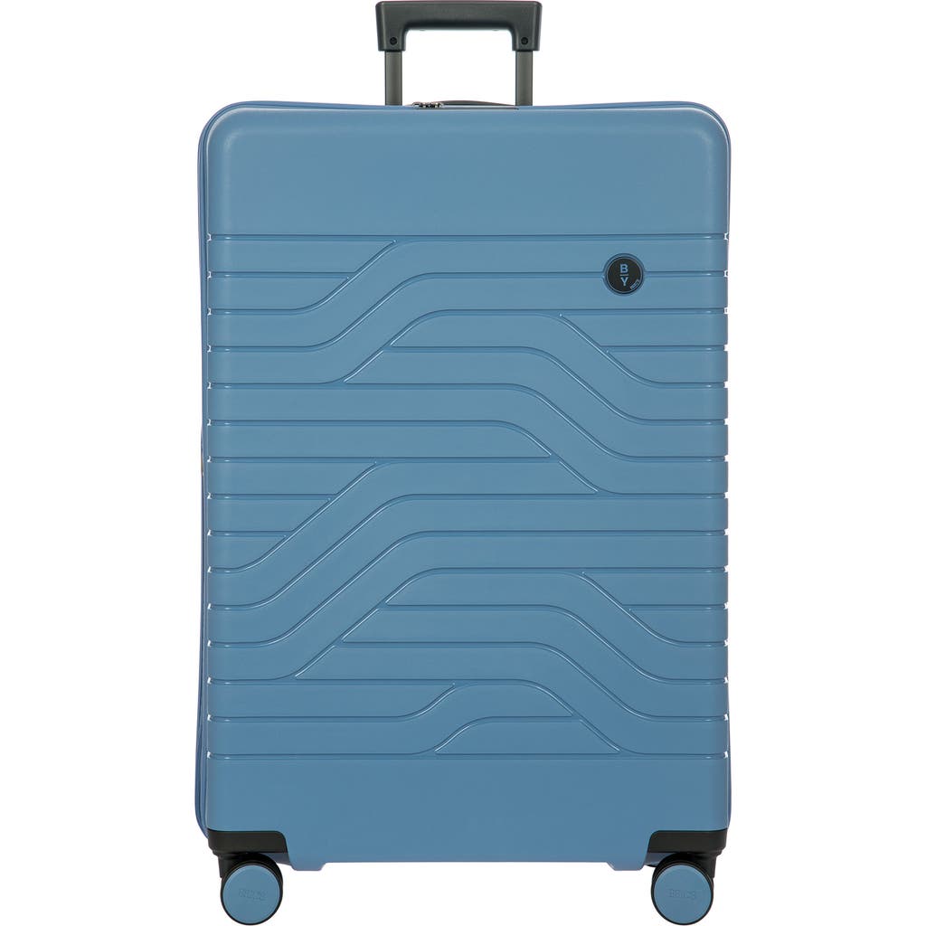 Bric's By Ulisse 31-inch Expandable Spinner Luggage In Grey Blue