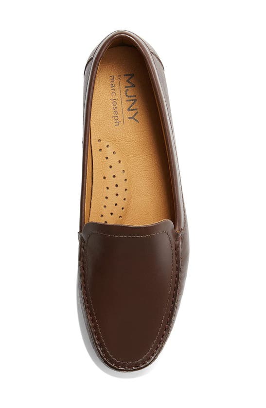 Shop Marc Joseph New York Ebey Lane Loafer In Brown Napa