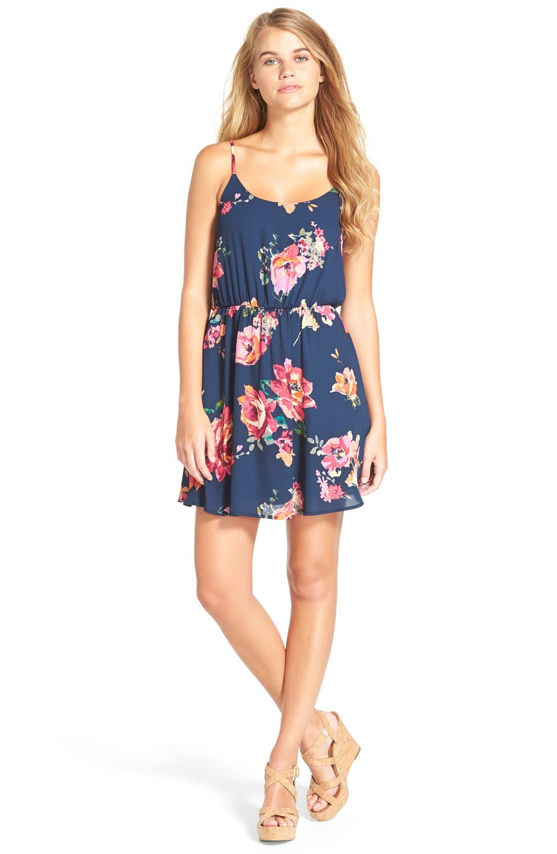 everly floral dress