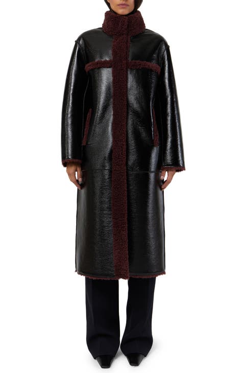 Women's Burgundy Faux Fur Coats | Nordstrom