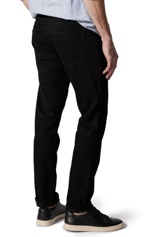 Rodd & Gunn Longburn Black Straight Leg Jeans In Nero