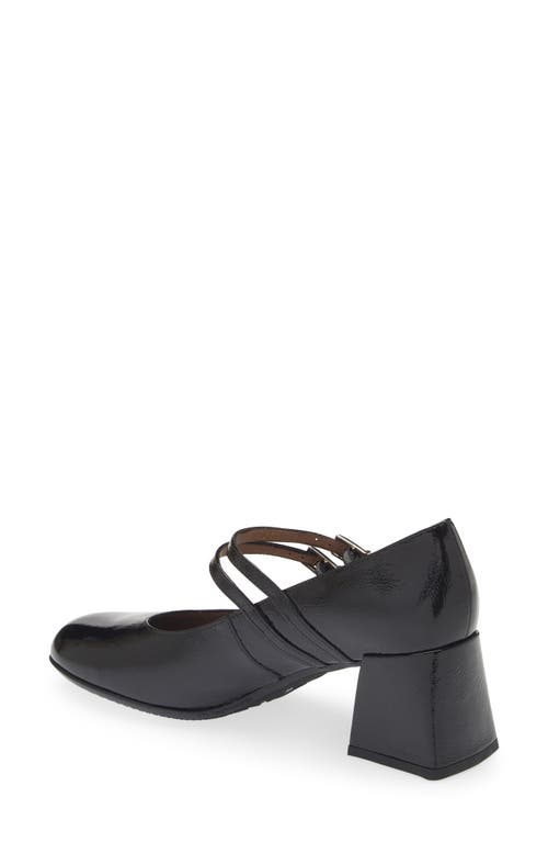Wonders Mary Jane Pump In Black Patent Leather