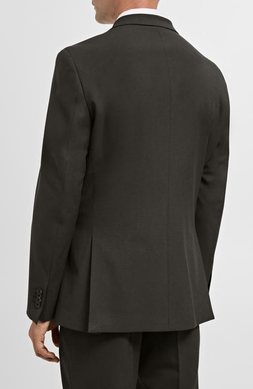 Mango Slim Fit Stretch Sport Coat In Green