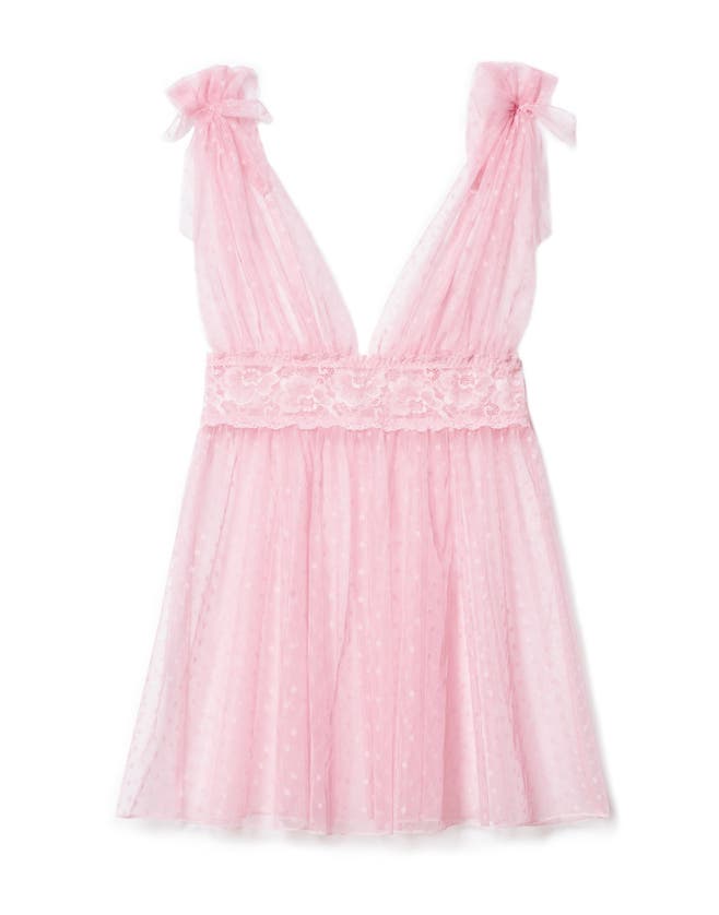 Shop Adore Me Elise Babydoll Lingerie In Light Pink