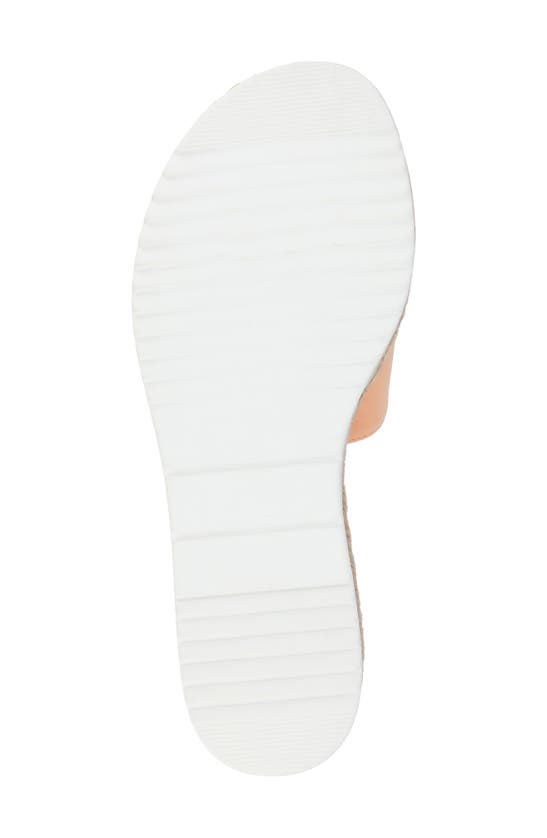 Journee Collection Rosey Wedge Sandal In Peach