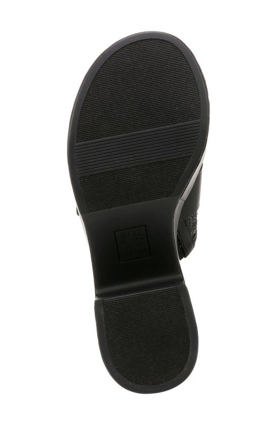 Shop Naturalizer Clara 2 Wedge Platform Slide Sandal In Black Raffia