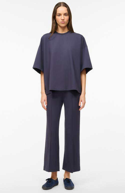 Staud Capsule Oversized Top In Navy