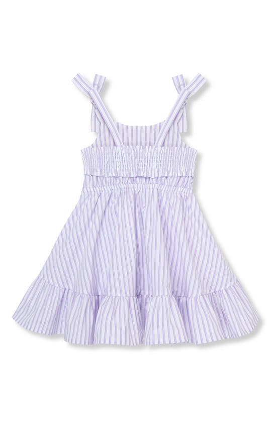 Shop Habitual Kids' Ruffle High-low Dress In Lilac