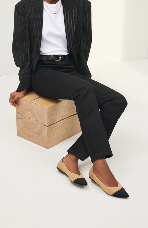 Rothys The High Point In Brown In Camel Captoe