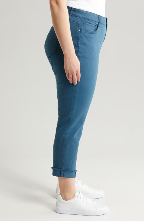 KUT FROM THE KLOTH KUT FROM THE KLOTH AMY CROP STRAIGHT LEG TWILL PANTS 