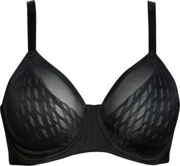 Wacoal Women's Elevated Allure Unlined Underwire Bra, Black, 32DD at   Women's Clothing store