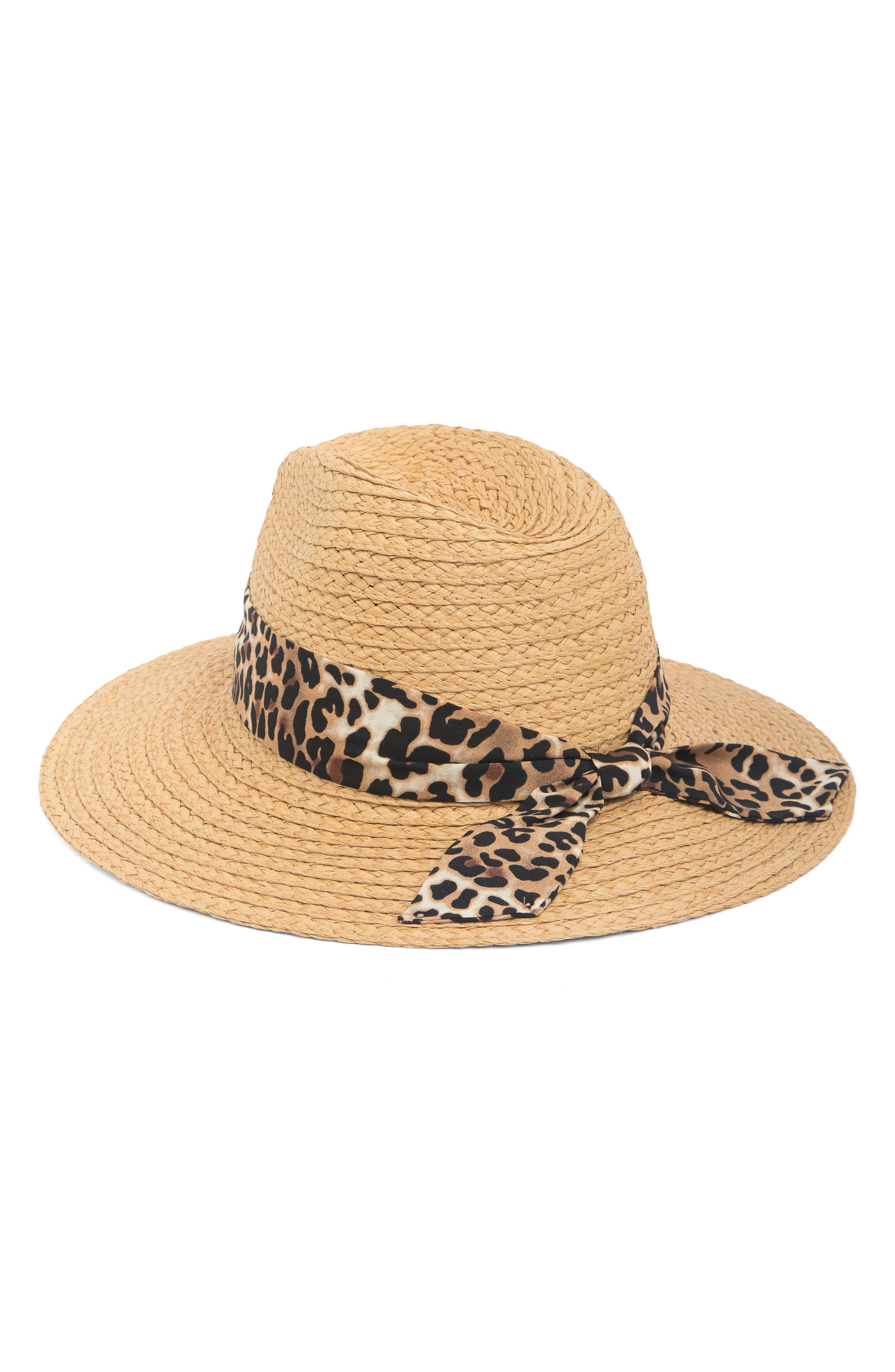 Vince Camuto Tie Band Paper Panama Hat 