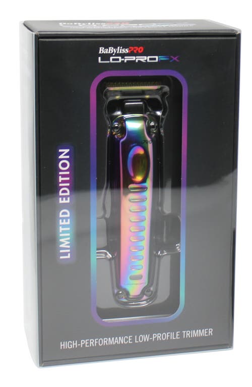BABYLISSPRO BABYLISSPRO LO-PROFX LIMITED EDITION IRIDESCENT CLIPPER