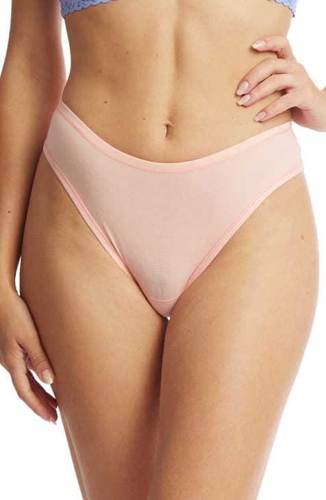 Coral Pink Mesh Highwaisted For Women // Seamless Underwear // EBY™