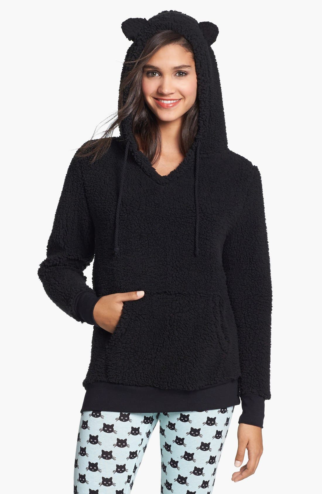 COZY ZOE 'Kool Kitty Cozy' Hoodie Nordstrom