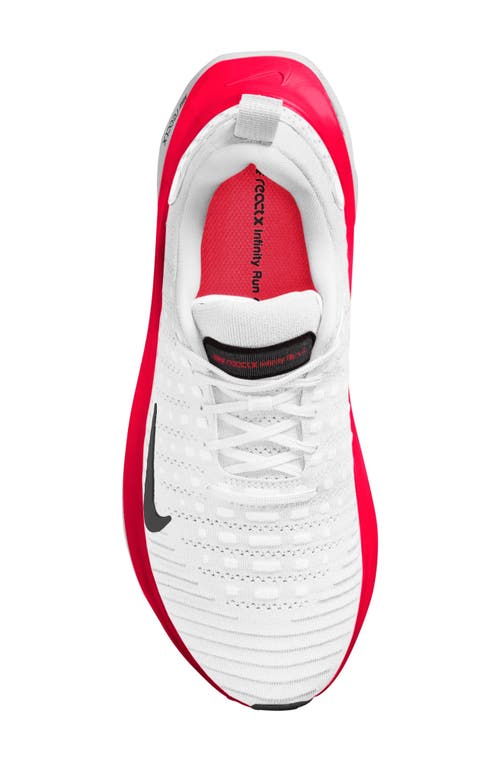 Shop Nike Infinityrn 4 Running Shoe In White/black/platinum