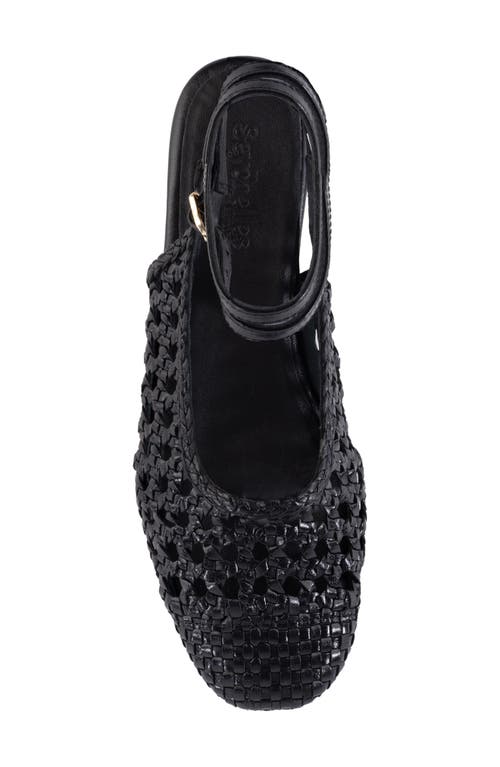 Seychelles Monet Ankle Strap Flat In Black