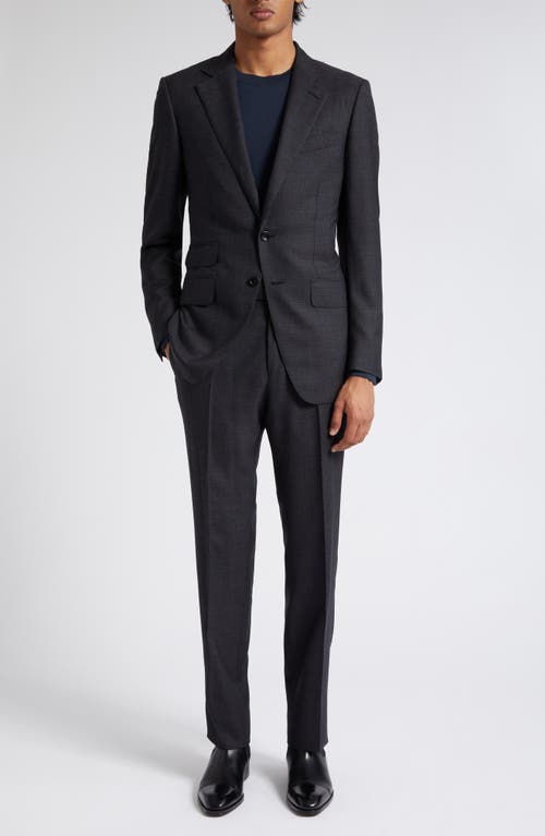 TOM FORD O'Connor Canvas Check Wool Suit Combo Dark Grey at Nordstrom, Us