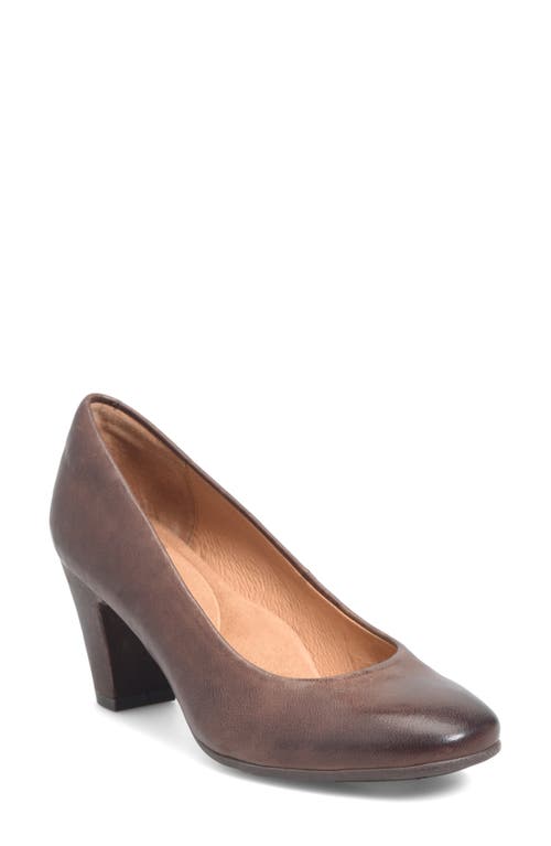 Lana Pump in Cocoa Brown
