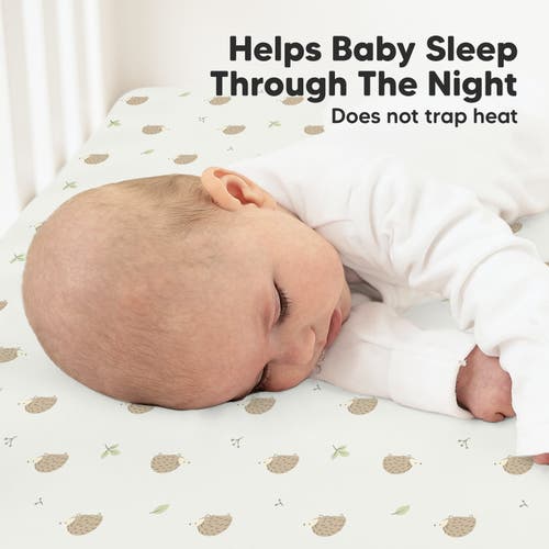 KEABABIES KEABABIES SOOTHE FITTED CRIB SHEET