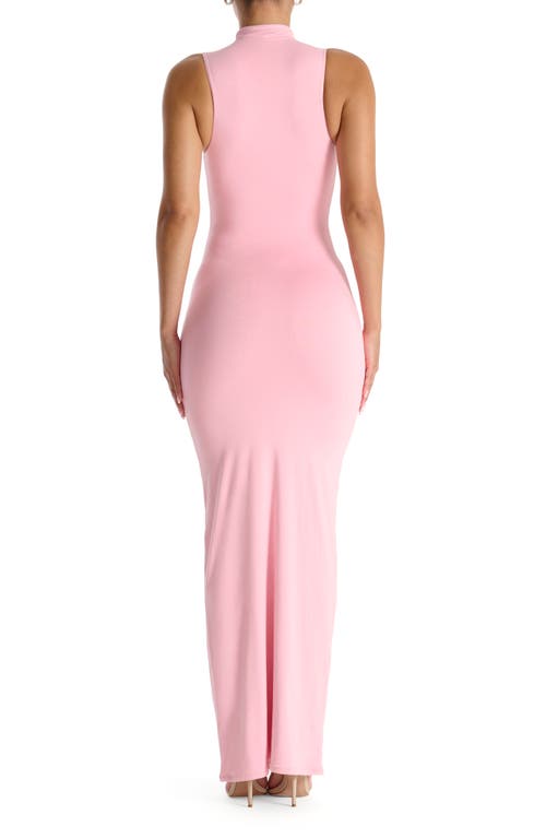 Shop Naked Wardrobe Bae-sic Sleeveless Dress In Pink