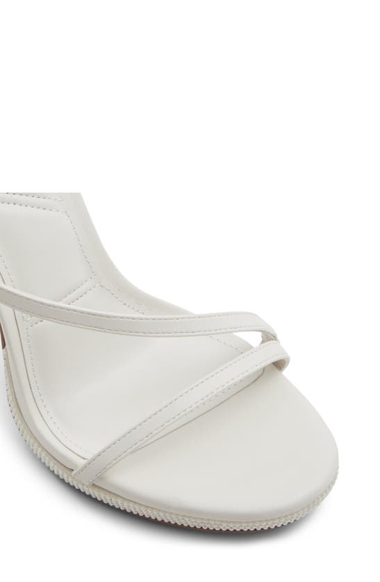 Shop Aldo Kit Ankle Strap Sandal In White