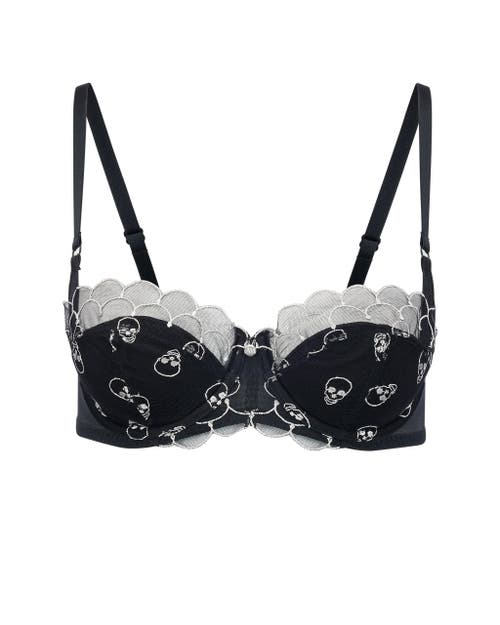 Shop Adore Me Bettie Contour Balconette Bra In Dark Grey