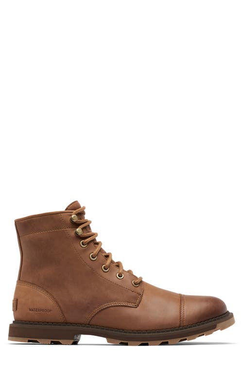 Shop Sorel Madson Ii Chore Waterproof Boot In Velvet Tan/gum