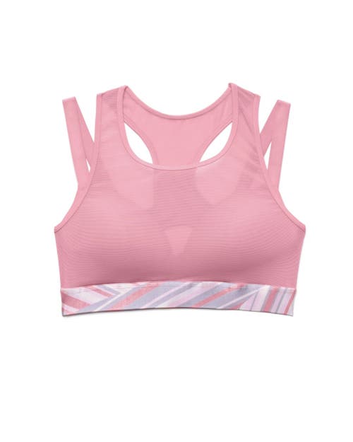 Shop Adore Me Micah High-impact Sports Bra In Stripe Pink