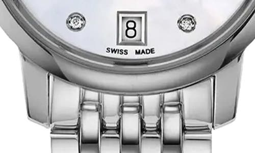 Frederique Constant Slimline Bracelet Watch, 30mm In Silverone