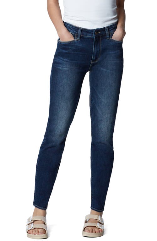 HINT OF BLU High Waist Ankle Skinny Jeans Resort Dark at Nordstrom,