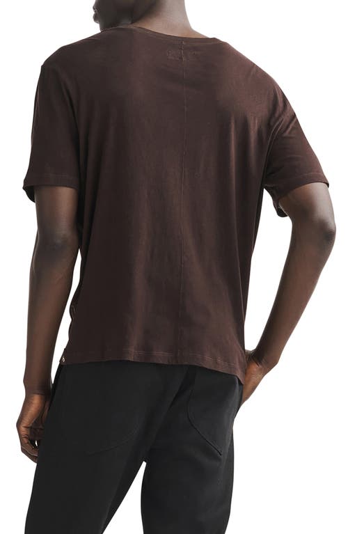 Shop Rag & Bone Classic Crewneck T-shirt In Baker