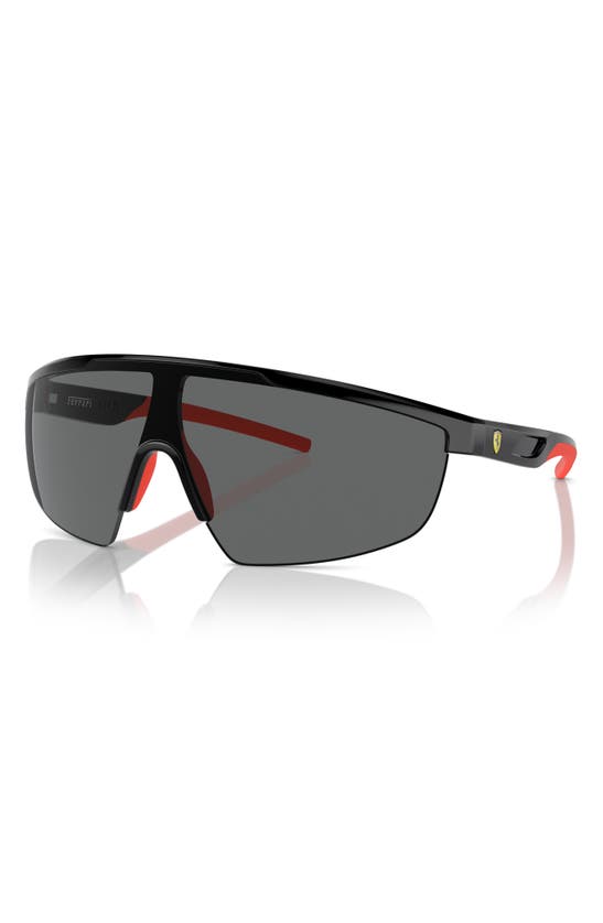 Shop Scuderia Ferrari 140mm Shield Sunglasses In Black