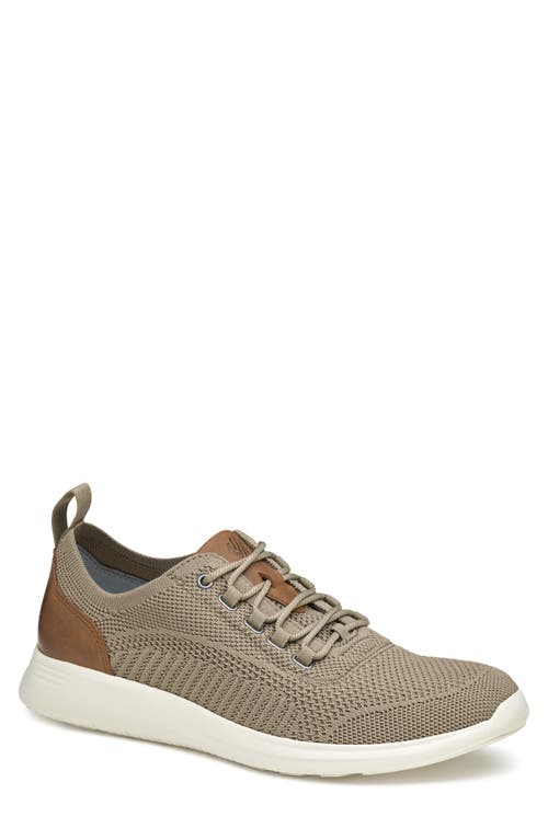 Johnston & Murphy Amherst Knit Sneaker in Taupe at Nordstrom, Size 16
