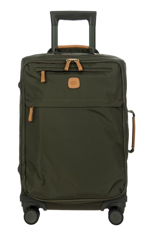Bric's X-Travel 21-Inch Spinner Carry-On in Olive