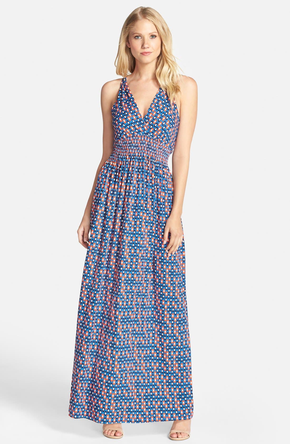 Felicity & Coco Print Jersey Maxi Dress (Nordstrom