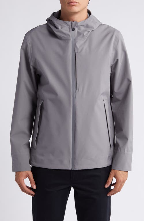 Shop Save The Duck Jari Waterproof Hooded Jacket In Mid Grey