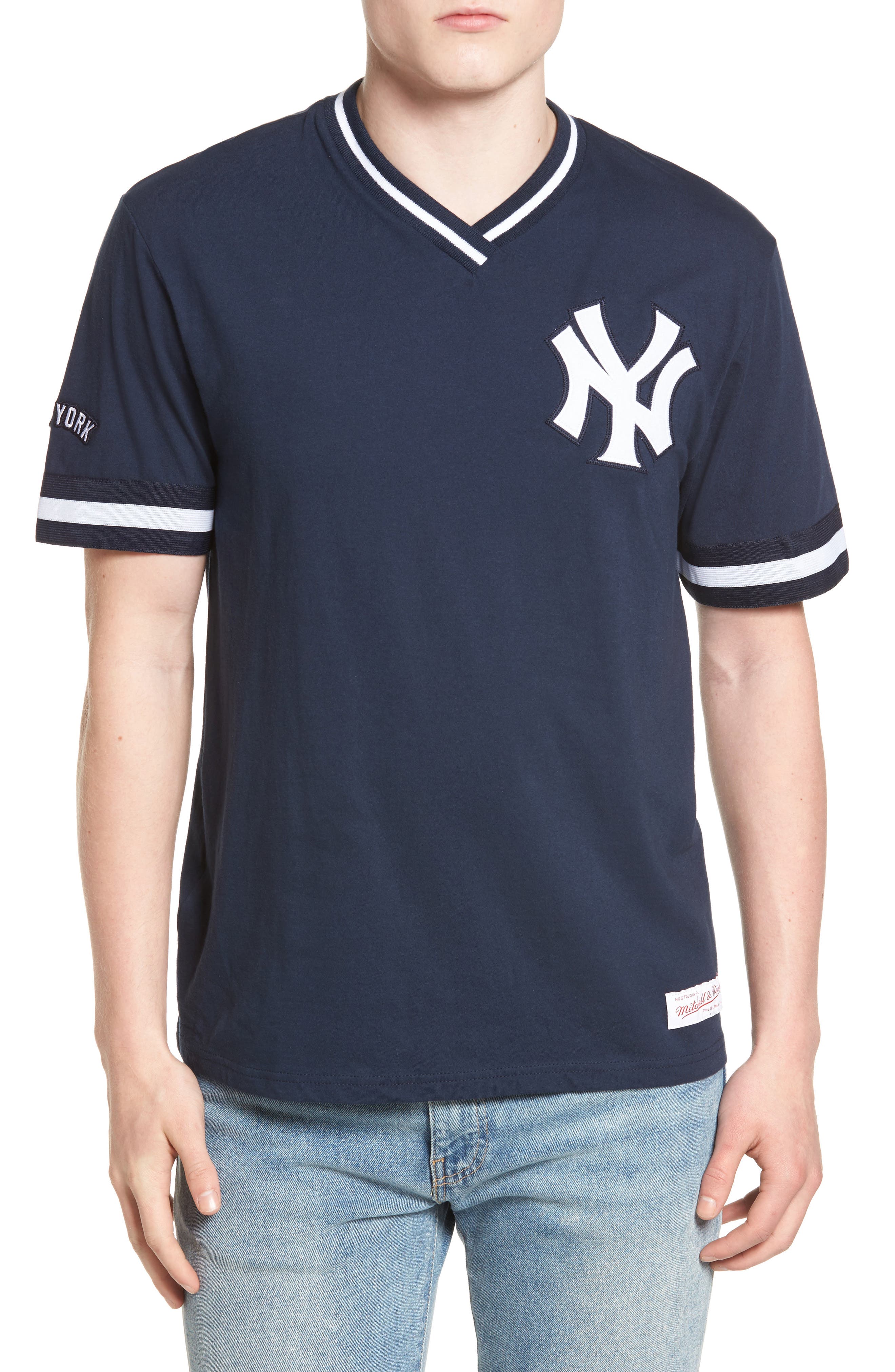 yankee v neck shirts