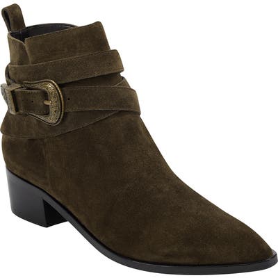 Marc Fisher Ltd Yandi Concho Bootie- Green