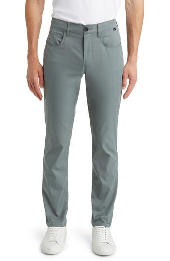 Shop Travismathew Open To Close Performance Pants In Balsam Green