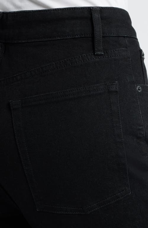 Frame The Arrow High Waist Straight Leg Jeans In Smokescreen