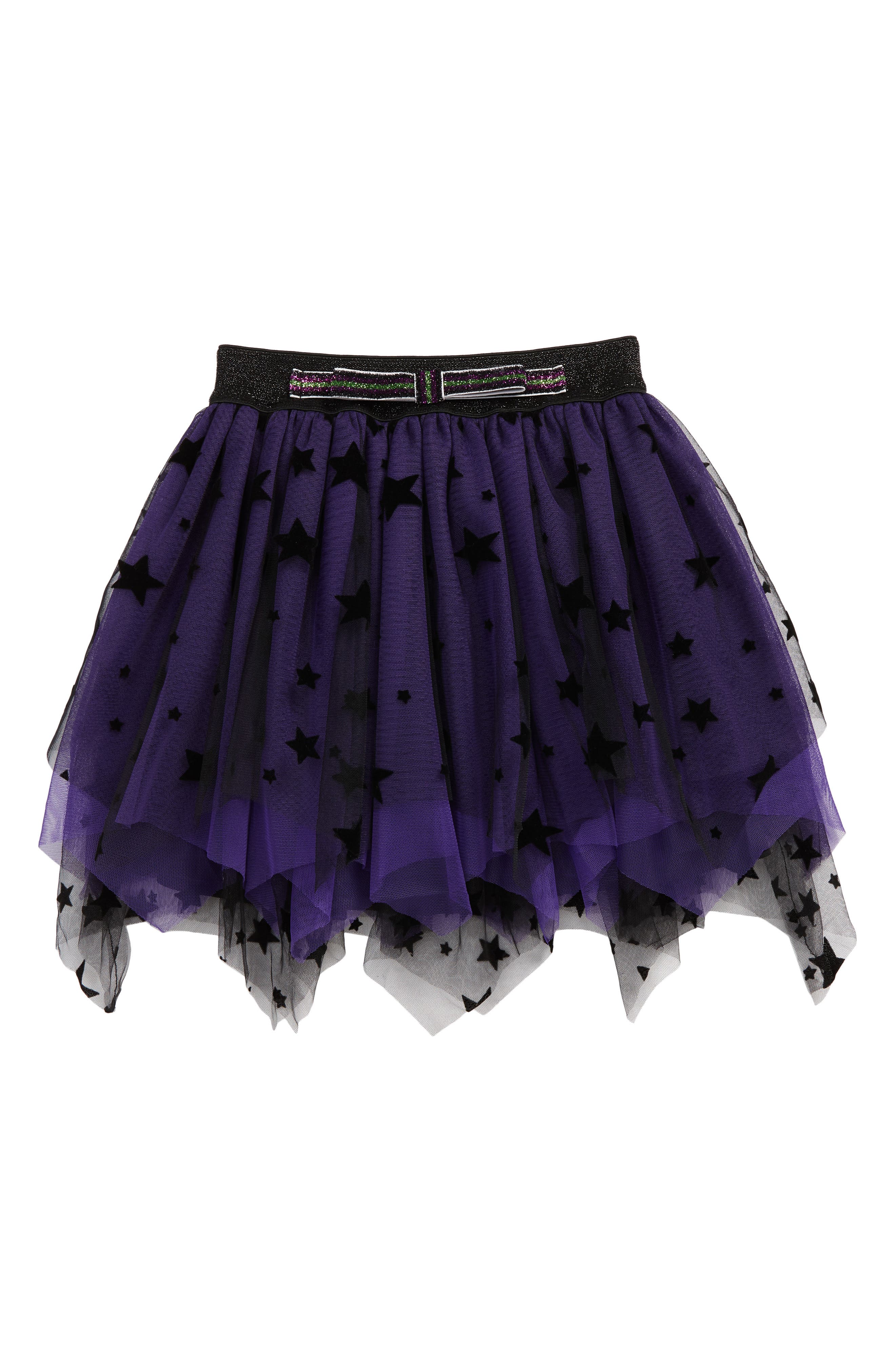 Girls' Purple Skirts 2T-6X: Print 