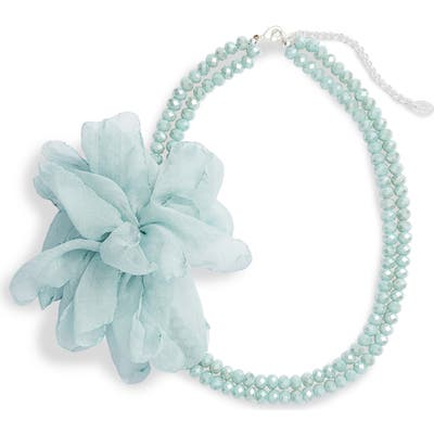 Stella + Ruby Abigail Beaded Chiffon Necklace