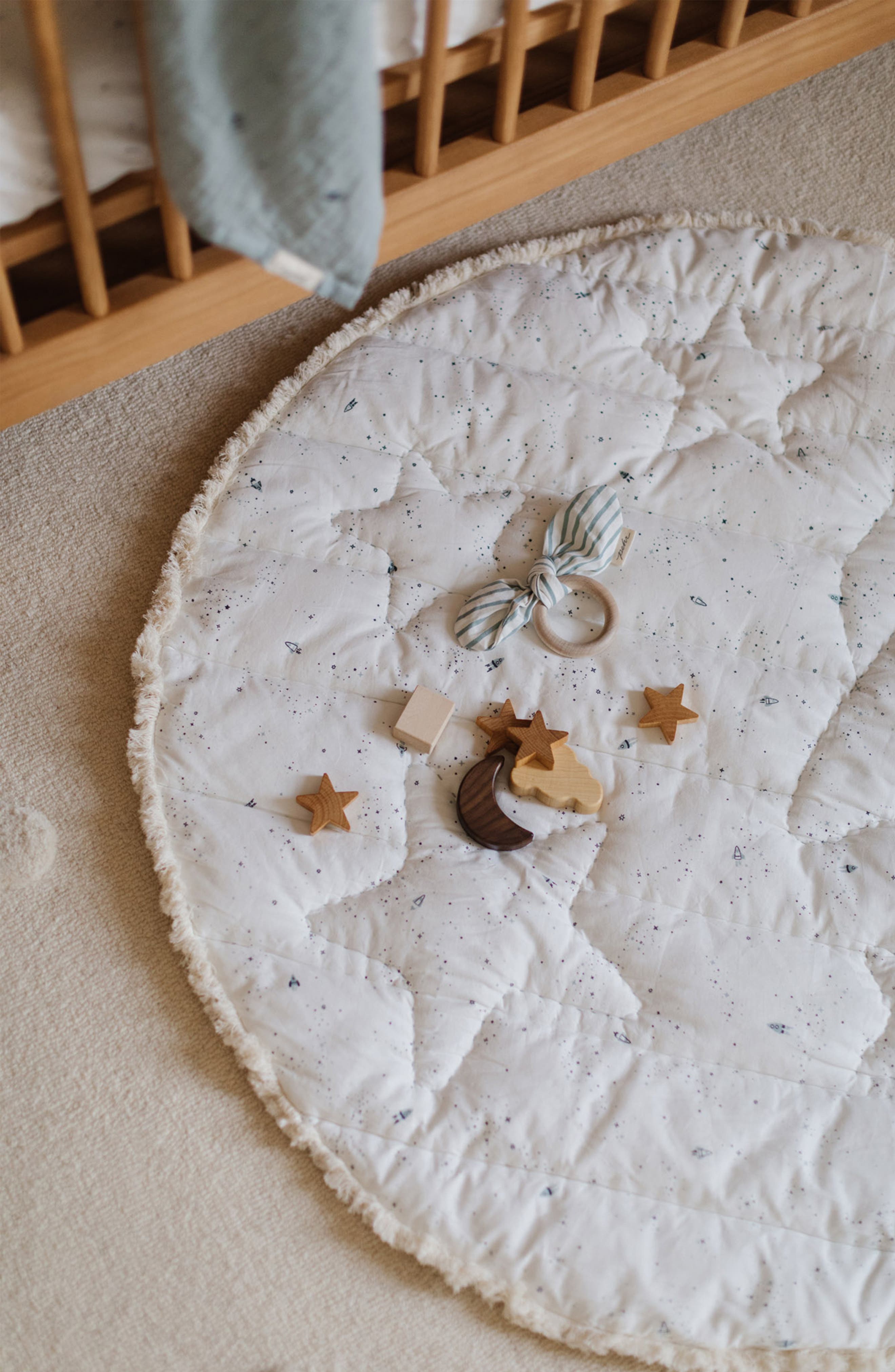 Pehr Rocketman Reversible Round Play Mat Nordstrom