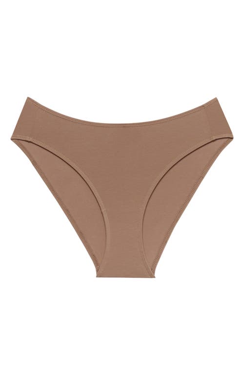 Shop Cuup The Cotton Briefs In Taupe