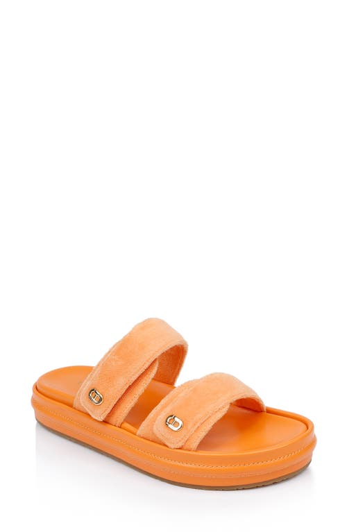 Finland Slide Sandal in Orange