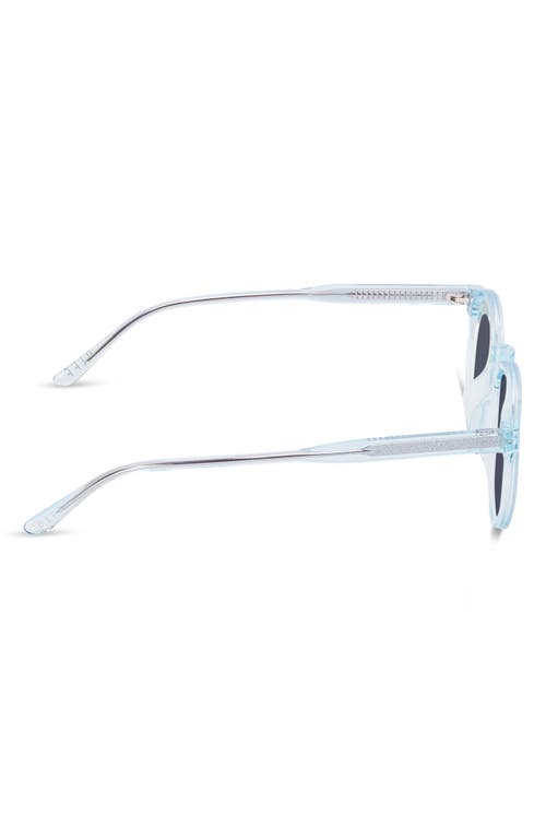 Diff Sawyer 48mm Round Sunglasses In Light Blue