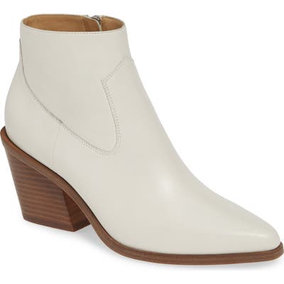 Rag & Bone Razor Western Bootie, White