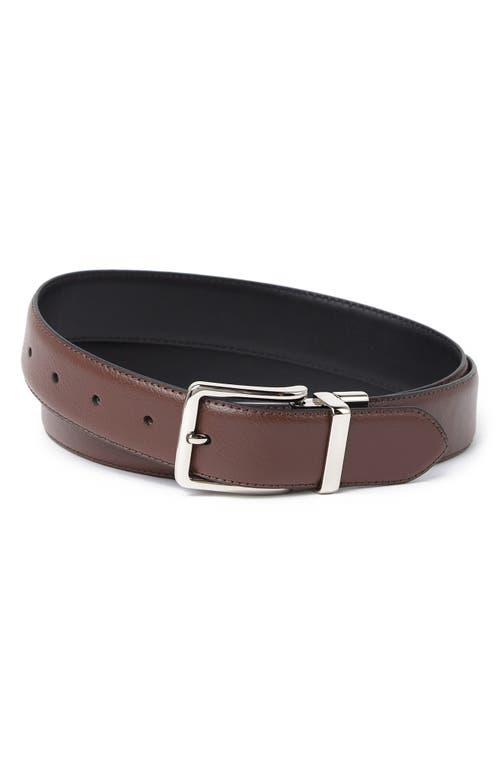 Shop Cole Haan 35mm Reversible Belt In Brown/black