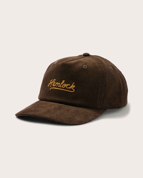 Shop Hemlock Wesley 5 Panel Hat In Mocha